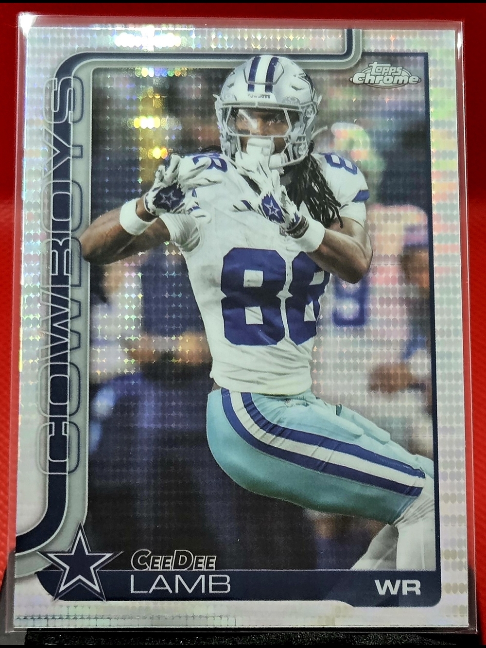Topps Chrome CeeDee Lamb Dallas Cowboys - Pulsar